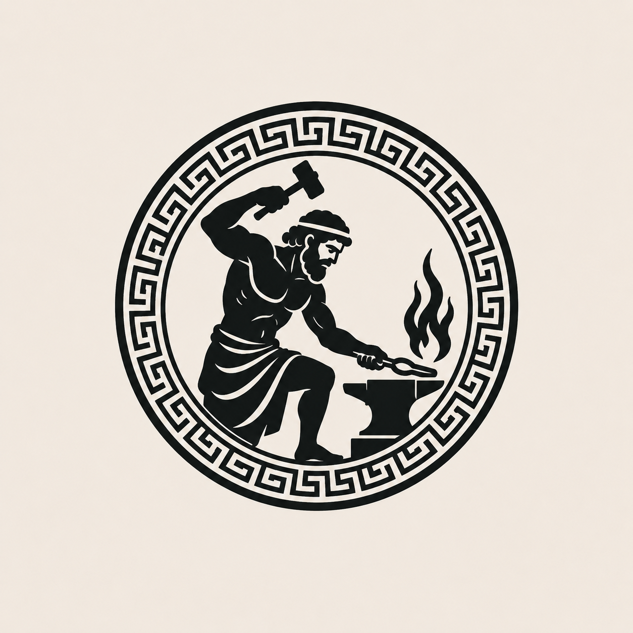 Tezshouse TeXne blacksmith medallion